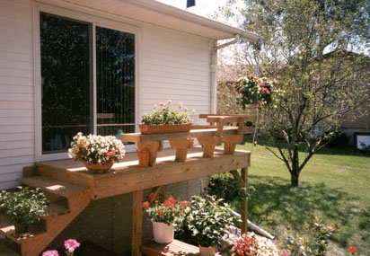 Bedroom deck.